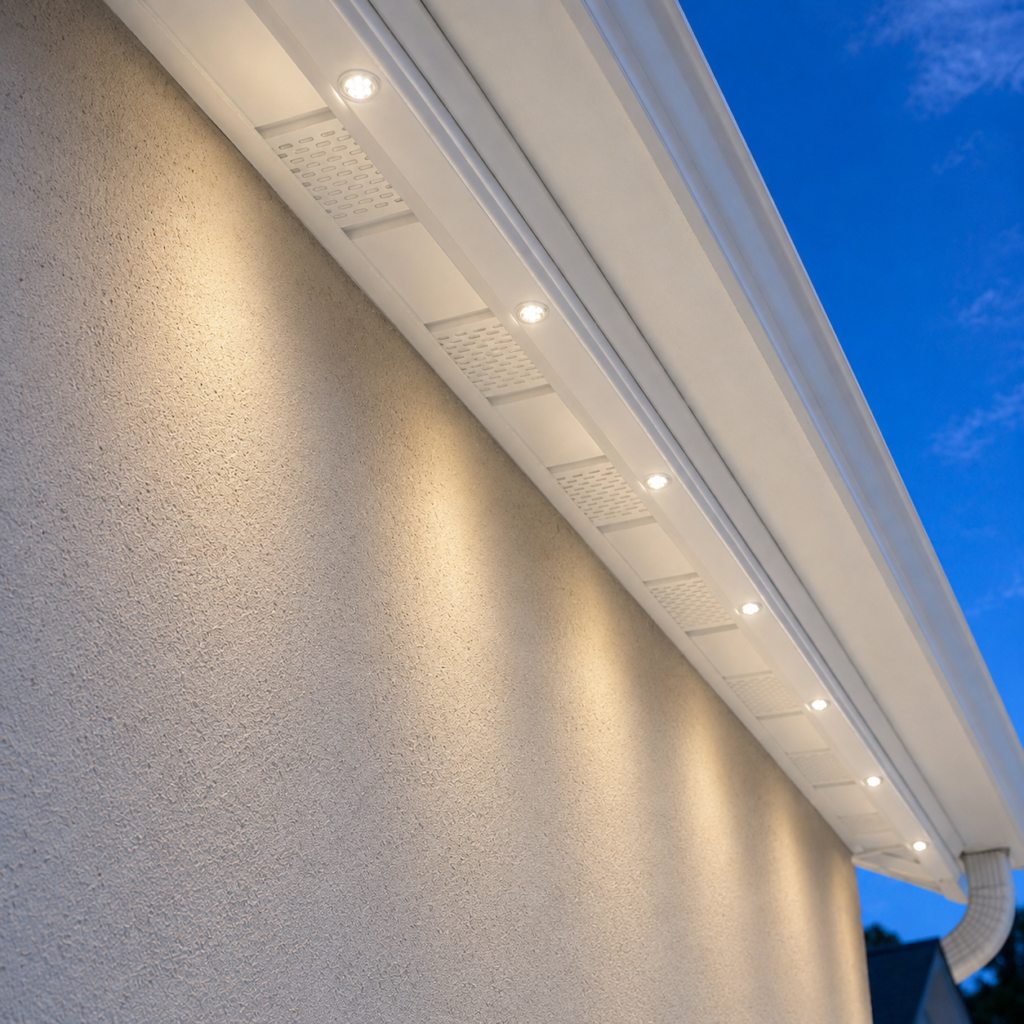 Permanent outdoor lighting
