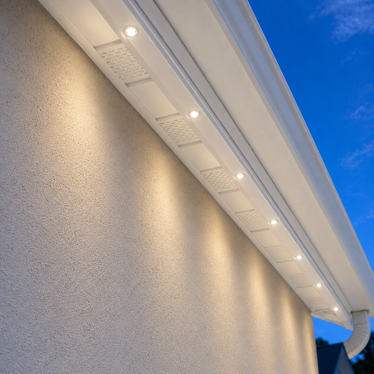 Permanent outdoor lighting